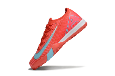 Nike Air Zoom Mercurial Vapor 16 Elite TF Football Shoes - Red/Silver/Jade