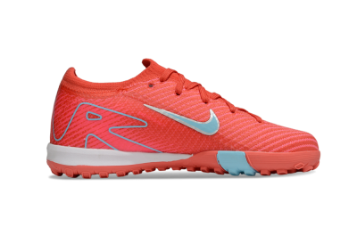 Nike Air Zoom Mercurial Vapor 16 Elite TF Football Shoes - Red/Silver/Jade