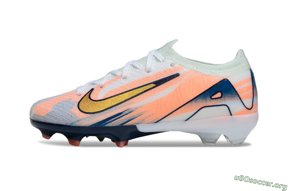 Nike Air Zoom Mercurial Vapor 16 Elite FG Football Boots - Pink/Yellow/Blue 2