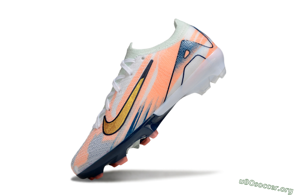 Nike Air Zoom Mercurial Vapor 16 Elite FG Football Boots - Pink/Yellow/Blue 4