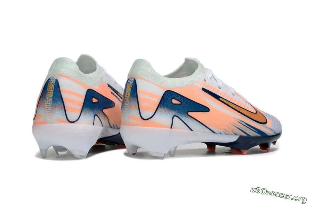 Nike Air Zoom Mercurial Vapor 16 Elite FG Football Boots - Pink/Yellow/Blue 6