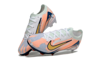 Nike Air Zoom Mercurial Vapor 16 Elite FG Football Boots - Pink/Yellow/Blue