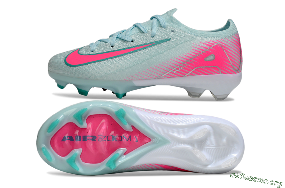 Nike Air Zoom Mercurial Vapor 16 Elite FG Football Boots - Jade/Pink/White 1