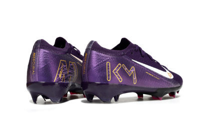 Nike Air Zoom Mercurial Vapor 16 Elite FG Football Boots - Purple/White/Gold