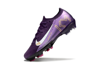 Nike Air Zoom Mercurial Vapor 16 Elite FG Football Boots - Purple/White/Gold