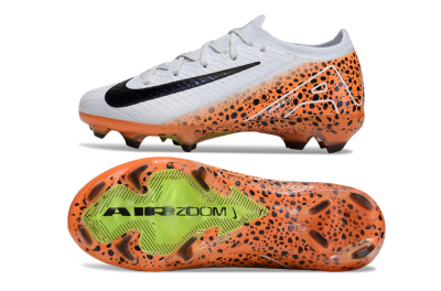 Nike Air Zoom Mercurial Vapor 16 Elite FG Football Boots - Grey/Black/Leopard
