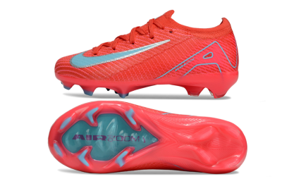 Nike Air Zoom Mercurial Vapor 16 Elite FG Football Boots - Red/Silver/Jade