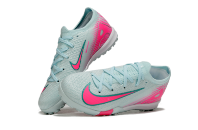 Nike Air Zoom Mercurial Vapor 16 Elite TF Football Shoes - Jade/Pink/Silver