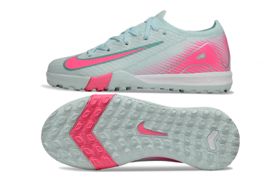 Nike Air Zoom Mercurial Vapor 16 Elite TF Football Shoes - Jade/Pink/Silver
