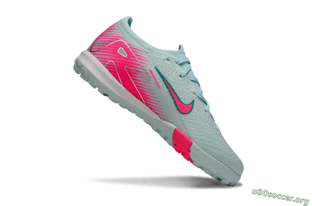Nike Air Zoom Mercurial Vapor 16 Elite TF Football Shoes - Jade/Pink/Silver 0