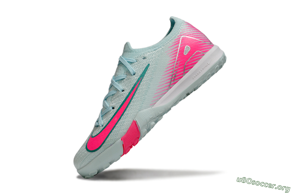 Nike Air Zoom Mercurial Vapor 16 Elite TF Football Shoes - Jade/Pink/Silver 4