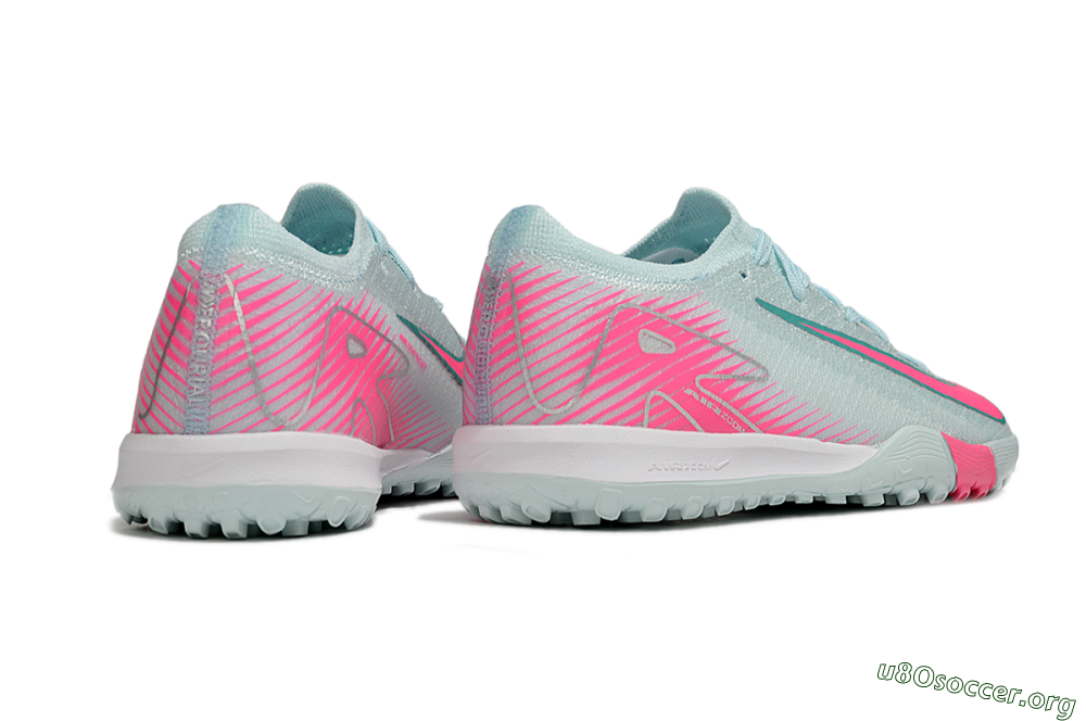 Nike Air Zoom Mercurial Vapor 16 Elite TF Football Shoes - Jade/Pink/Silver 6