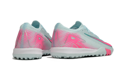 Nike Air Zoom Mercurial Vapor 16 Elite TF Football Shoes - Jade/Pink/Silver