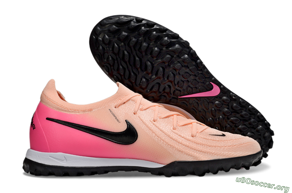 Nike Phantom GX 2 Elite TF Football Shoes - Pink/Black 2