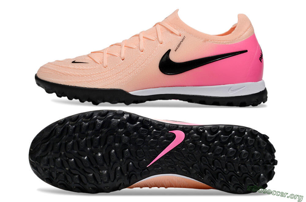 Nike Phantom GX 2 Elite TF Football Shoes - Pink/Black 1