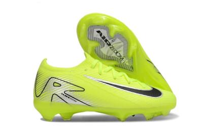 Nike Air Zoom Mercurial Vapor 16 Elite FG Football Boots - Yellow/Black/Silver