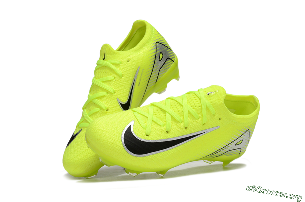 Nike Air Zoom Mercurial Vapor 16 Elite FG Football Boots - Yellow/Black/Silver 0
