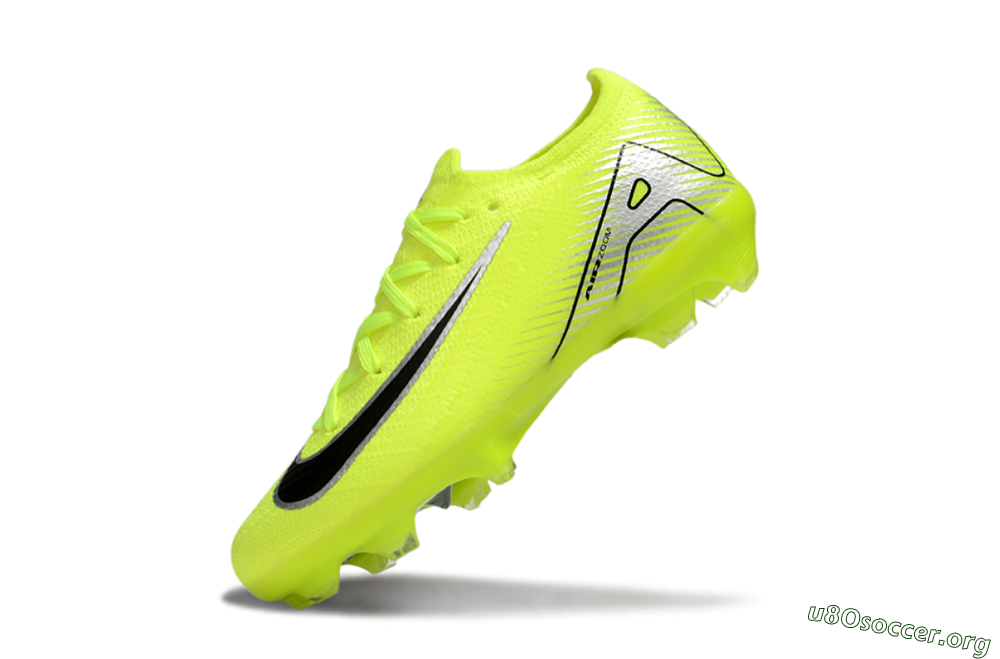 Nike Air Zoom Mercurial Vapor 16 Elite FG Football Boots - Yellow/Black/Silver 5