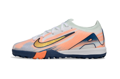 Nike Air Zoom Mercurial Vapor 16 Elite TF Football Shoes - Pink/Yellow/Blue