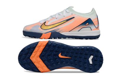 Nike Air Zoom Mercurial Vapor 16 Elite TF Football Shoes - Pink/Yellow/Blue