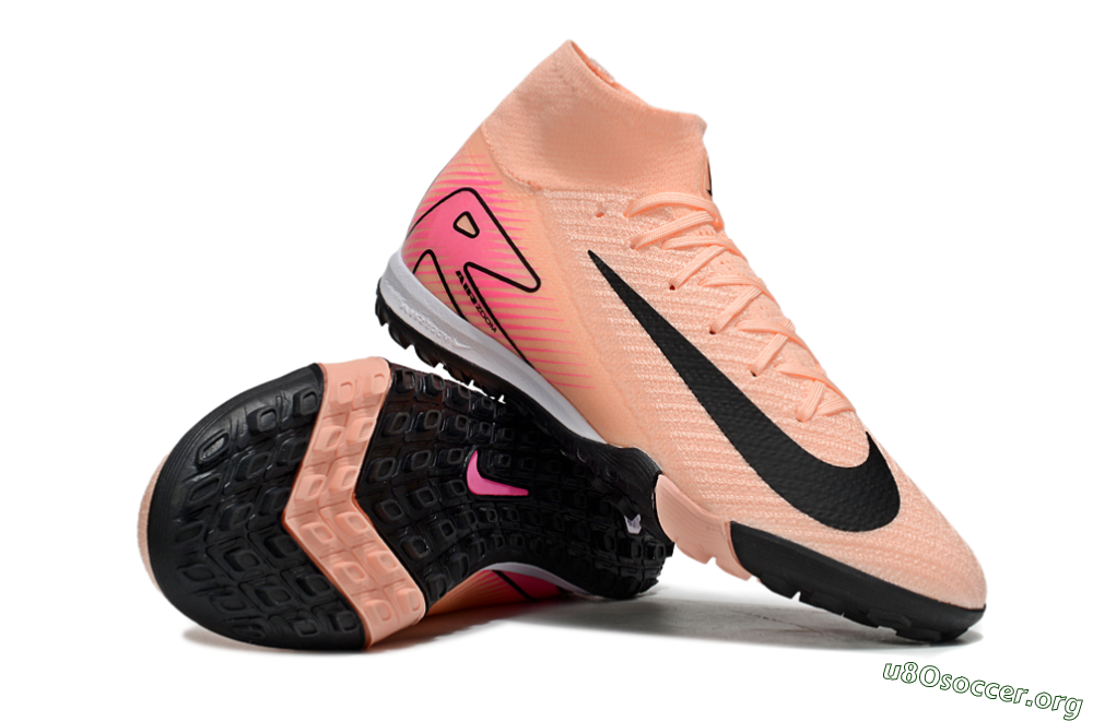 Nike Air Zoom Mercurial Superfly 10 Elite TF Football Shoes - Pink/Black/Red 0