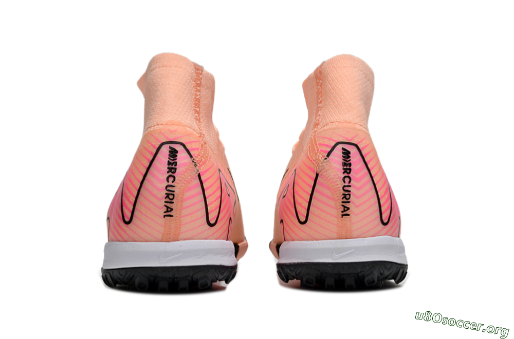 Nike Air Zoom Mercurial Superfly 10 Elite TF Football Shoes - Pink/Black/Red 5