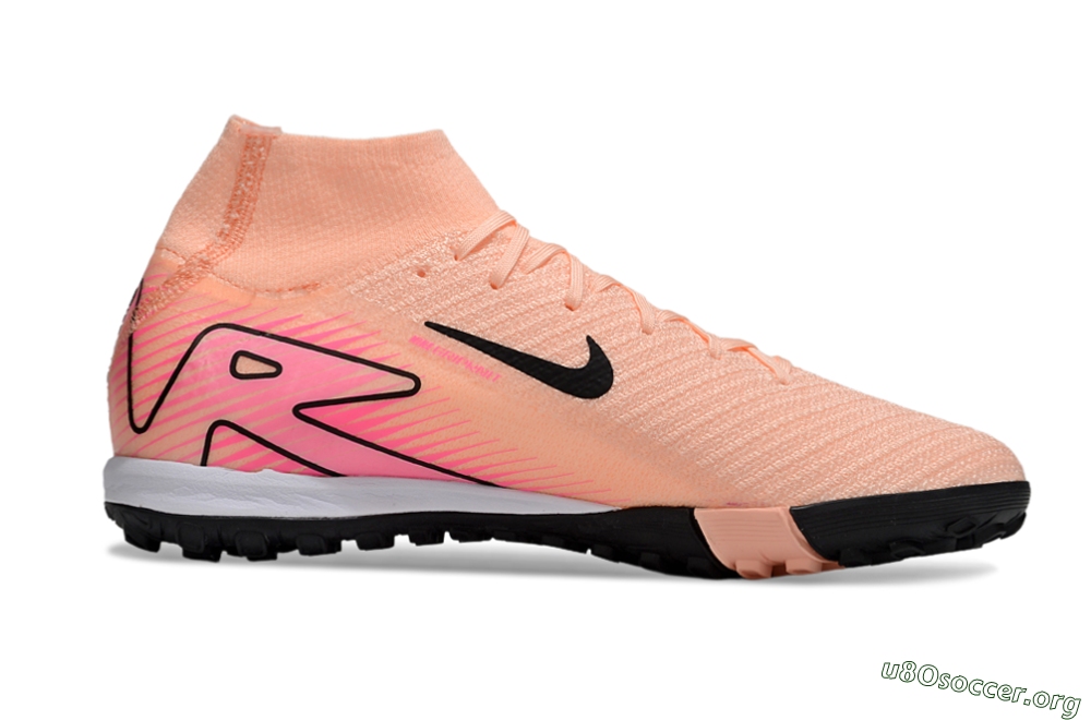 Nike Air Zoom Mercurial Superfly 10 Elite TF Football Shoes - Pink/Black/Red 7