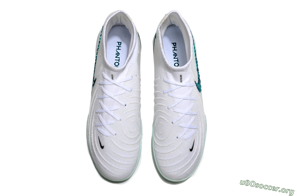 Nike Phantom Luna Elite TF Football Shoes - Beige/Green 4