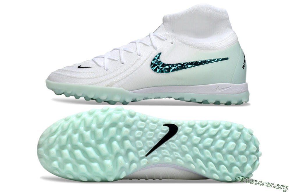 Nike Phantom Luna Elite TF Football Shoes - Beige/Green 1