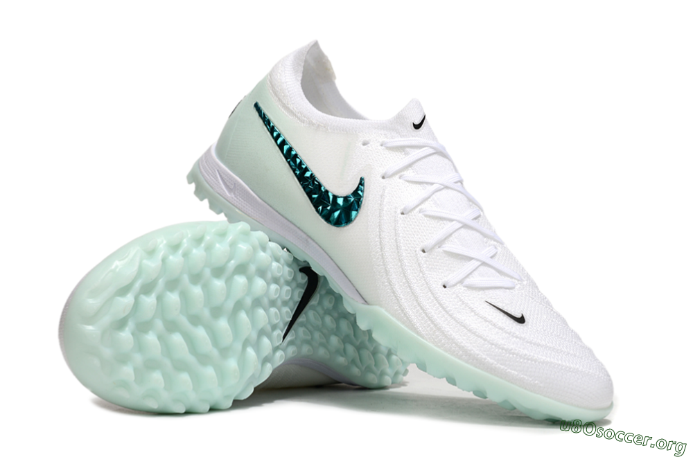 Nike Phantom GX 2 Elite TF Football Shoes - Beige/Green 0