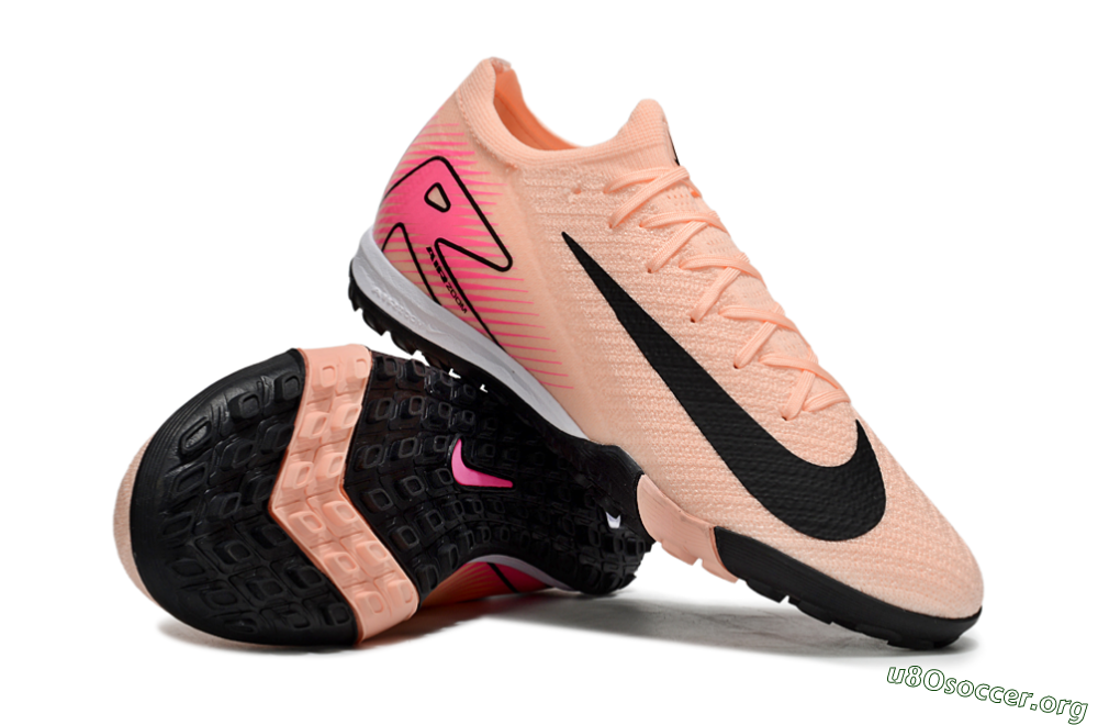 Nike Air Zoom Mercurial Vapor 16 Elite TF Football Shoes - Pink/Black/White 0