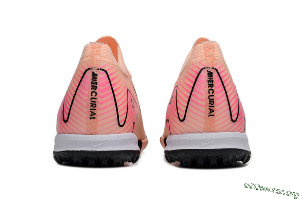 Nike Air Zoom Mercurial Vapor 16 Elite TF Football Shoes - Pink/Black/White 5