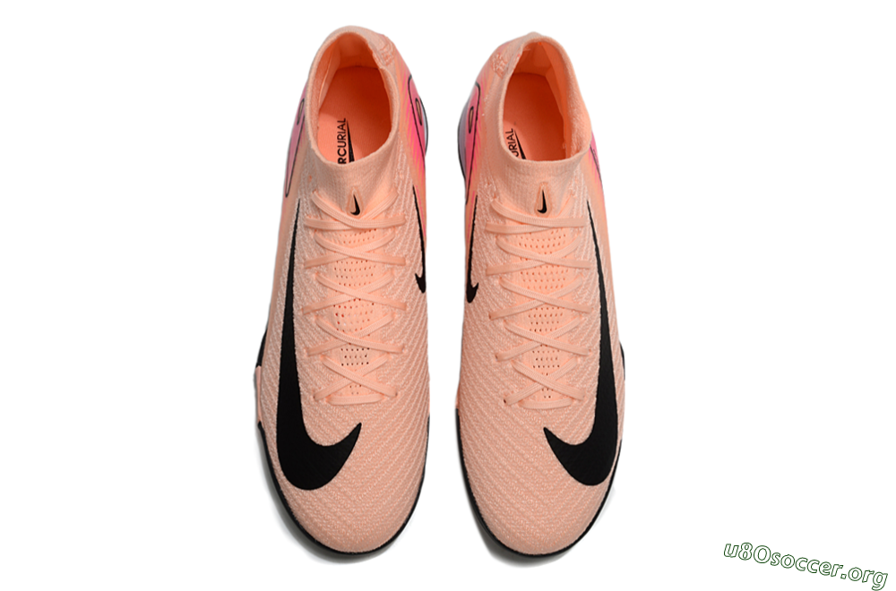 Nike Air Zoom Mercurial Superfly 10 Elite FG Football Boots - Pink/Black/Red 4