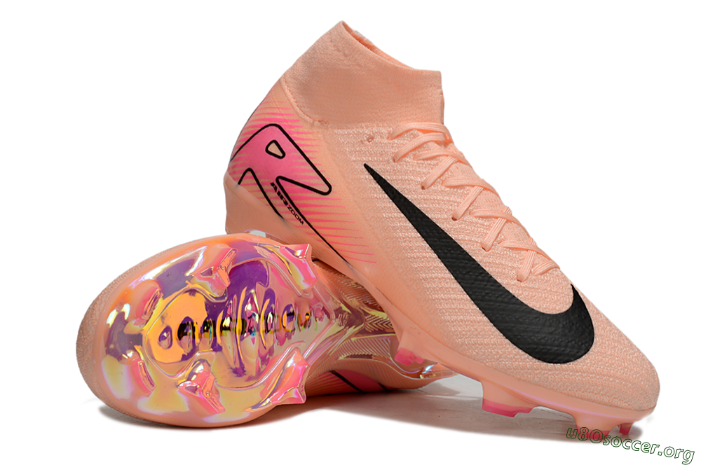 Nike Air Zoom Mercurial Superfly 10 Elite FG Football Boots - Pink/Black/Red 0