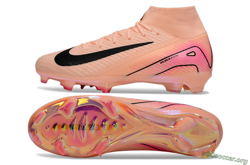 Nike Air Zoom Mercurial Superfly 10 Elite FG Football Boots - Pink/Black/Red 1