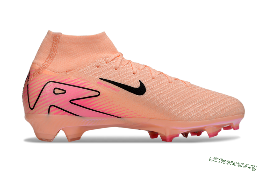 Nike Air Zoom Mercurial Superfly 10 Elite FG Football Boots - Pink/Black/Red 7