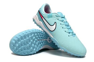 Nike Tiempo Legend 10 Academy TF Football Shoes - Jade/White/Pink