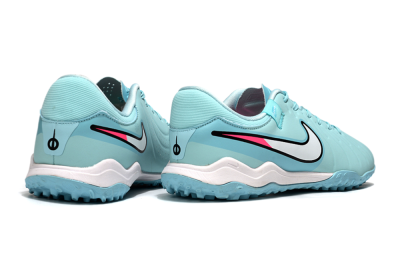 Nike Tiempo Legend 10 Academy TF Football Shoes - Jade/White/Pink