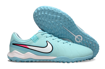 Nike Tiempo Legend 10 Academy TF Football Shoes - Jade/White/Pink