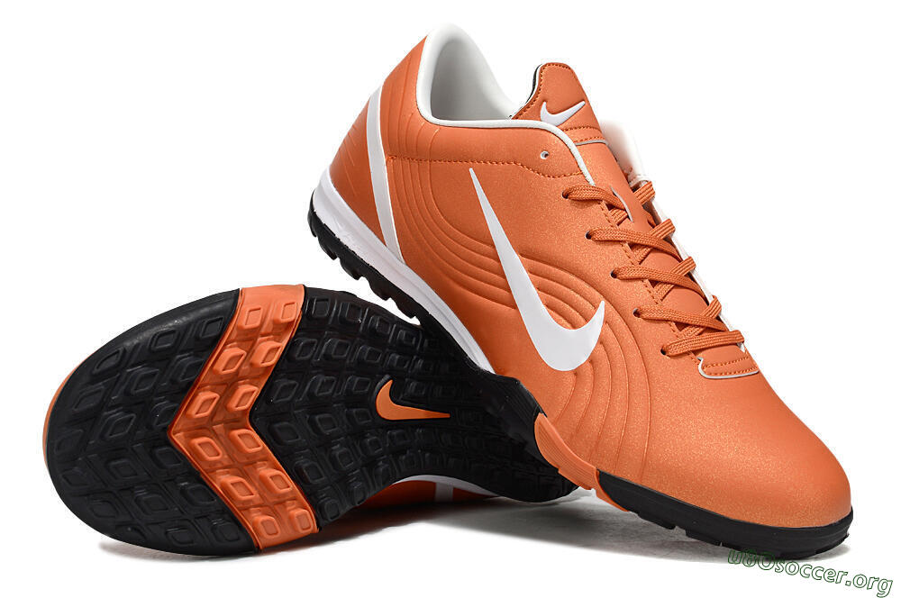 Nike Mercurial Vapor 1 Elite TF Football Shoes - Brown/White 1