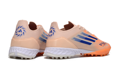 Adidas F50 Elite TF Football Shoes - Orange/Blue/White