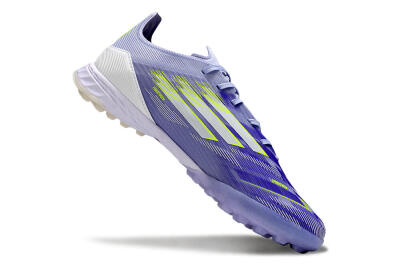 Adidas F50 Elite TF Football Shoes - Purple/Yellow/White