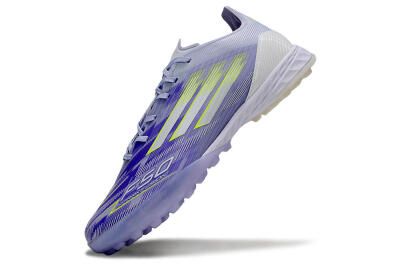 Adidas F50 Elite TF Football Shoes - Purple/Yellow/White