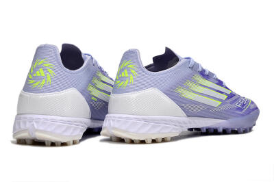 Adidas F50 Elite TF Football Shoes - Purple/Yellow/White