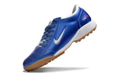 Nike Total 90 III TF Football Shoes - Blue/White