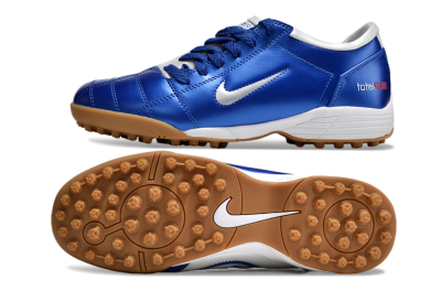 Nike Total 90 III TF Football Shoes - Blue/White