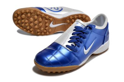 Nike Total 90 III TF Football Shoes - Blue/White