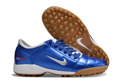 Nike Total 90 III TF Football Shoes - Blue/White