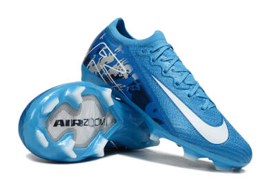 Nike Air Zoom Mercurial Vapor 16 Elite FG Football Boots - Blue/White