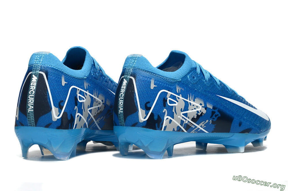 Nike Air Zoom Mercurial Vapor 16 Elite FG Football Boots - Blue/White 6
